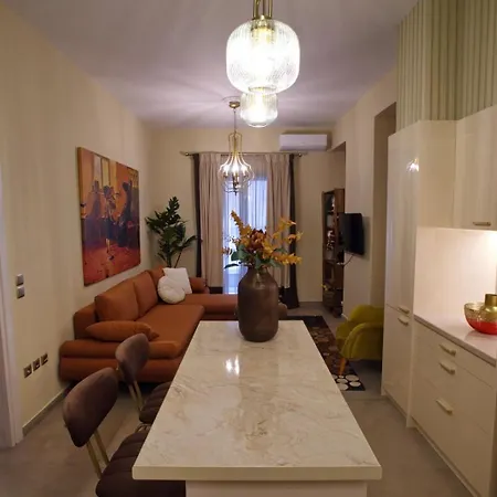 Chrysiida Luxury Apt, Stroll To Center Apartamento *